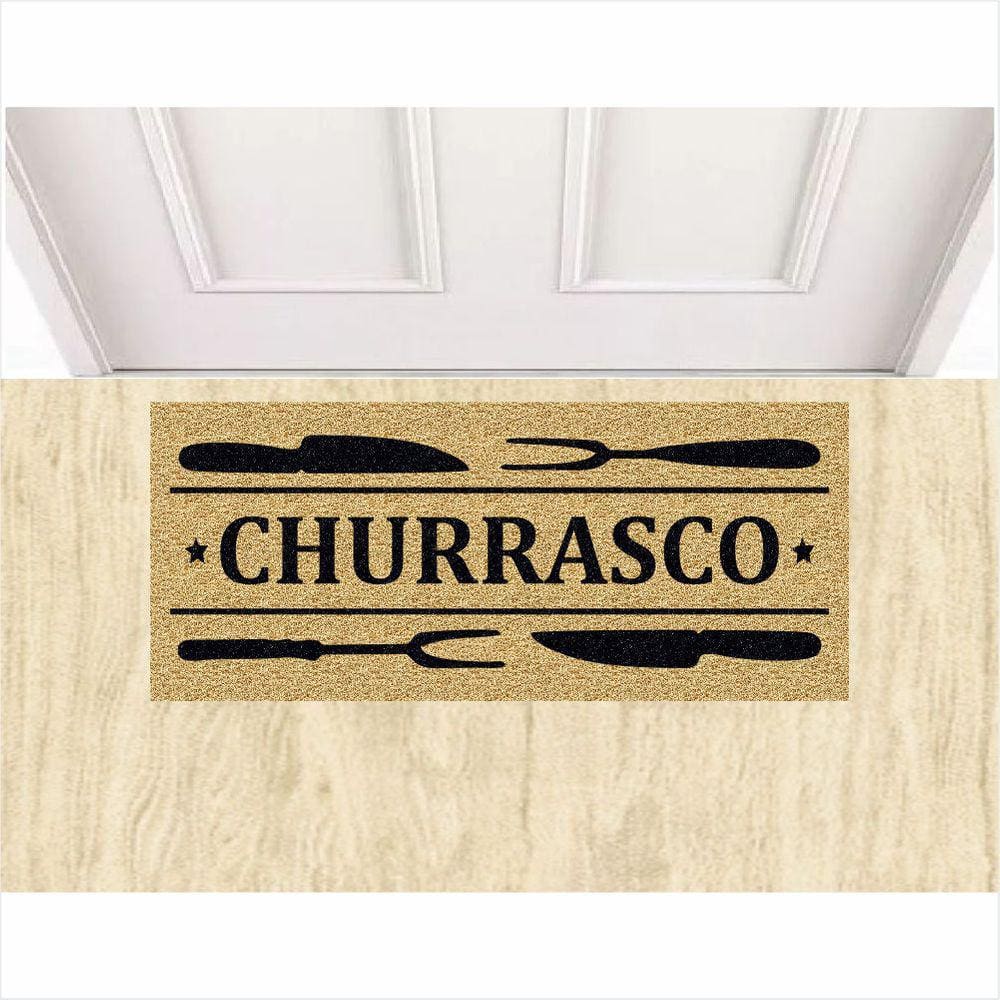 Tapete Churrasco 70X30 Cm