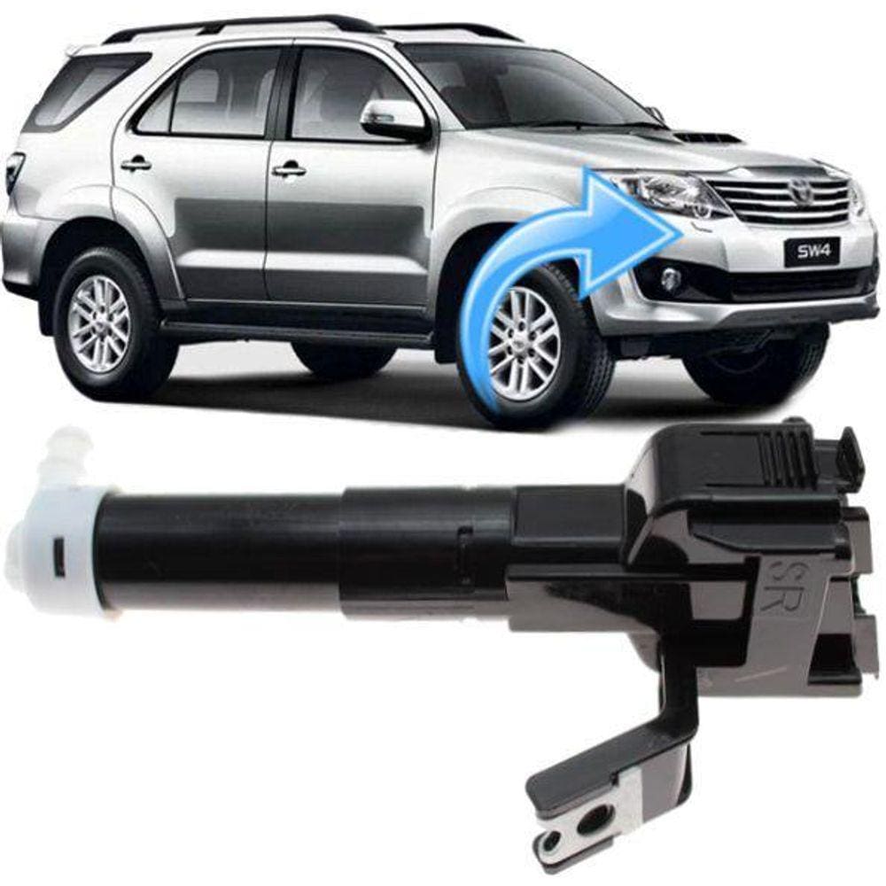 Esguicho Brucutu Farol Hilux Sw4 Srv 2012 À 2015 - Direito