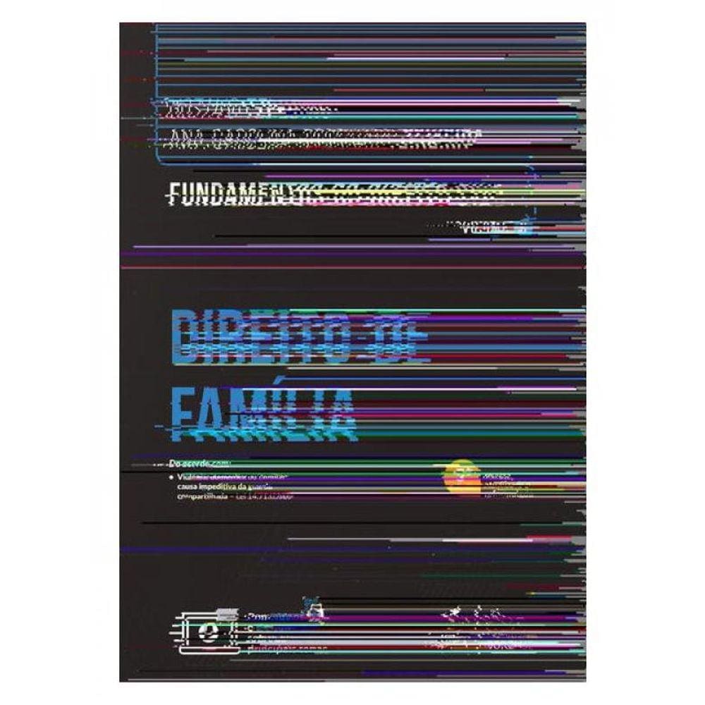 Fundamentos Do Direito Civil - Vol. 6 - Direito De Família