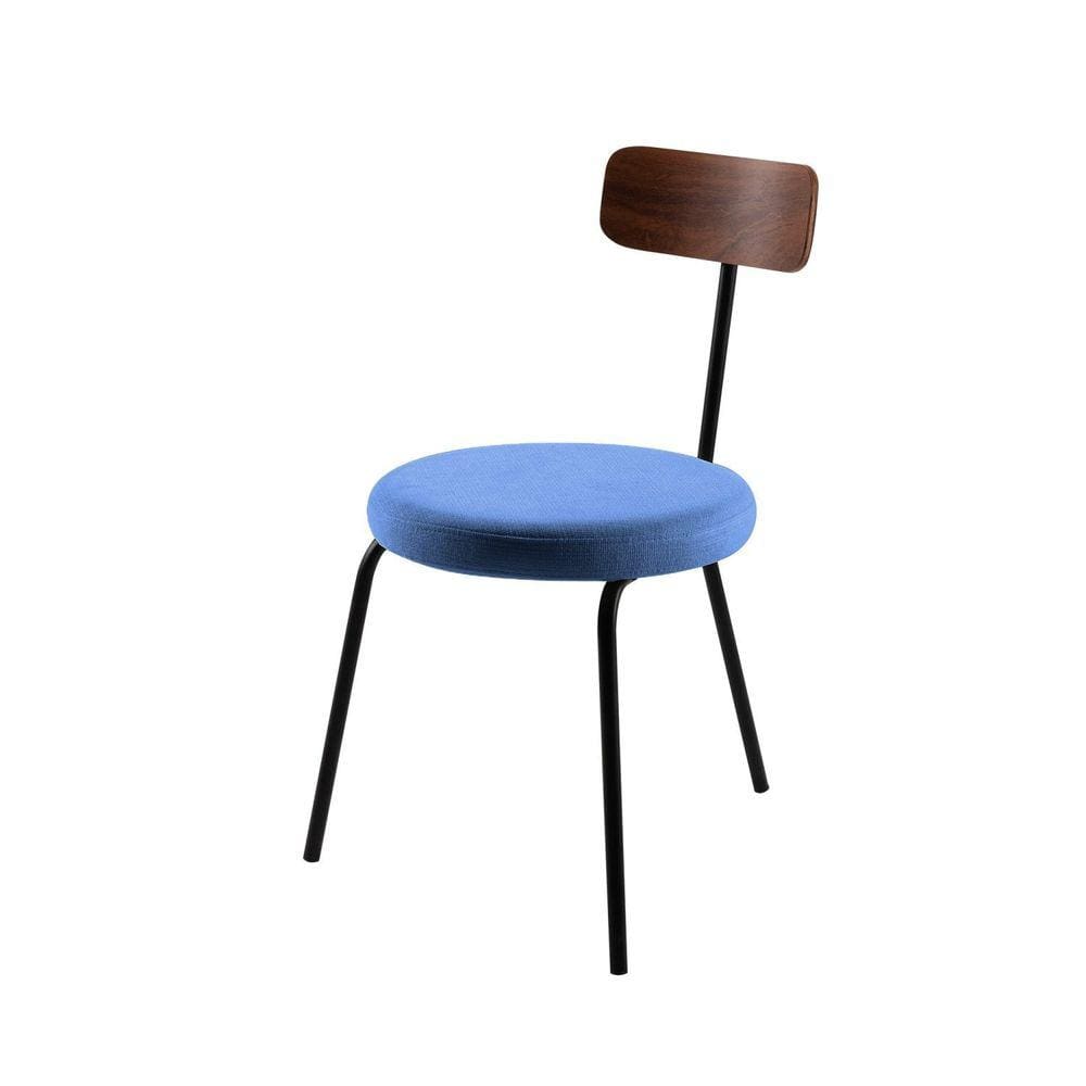 Cadeira para Sala de Jantar Ego Azul Azul/Preto