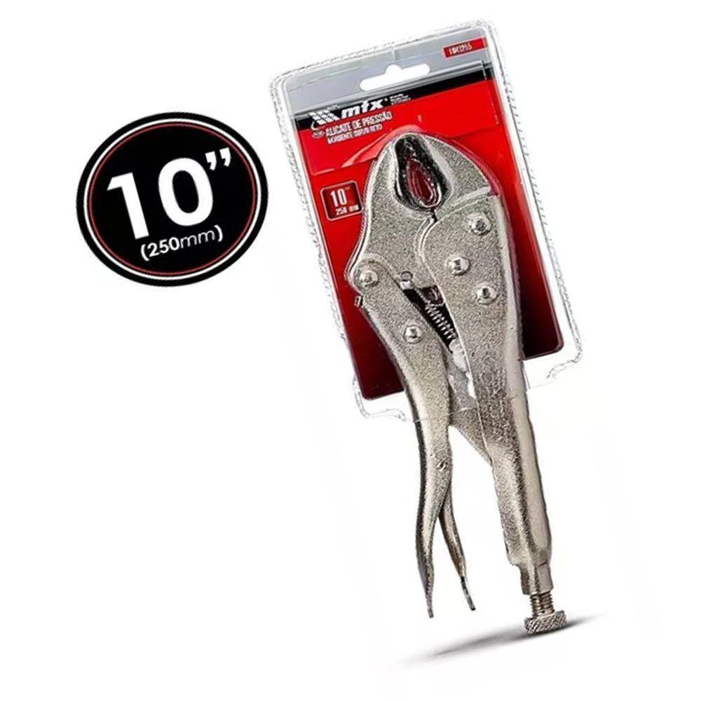 Alicate de Pressão 10 Polegadas 250mm Mordente Reto - Mtx