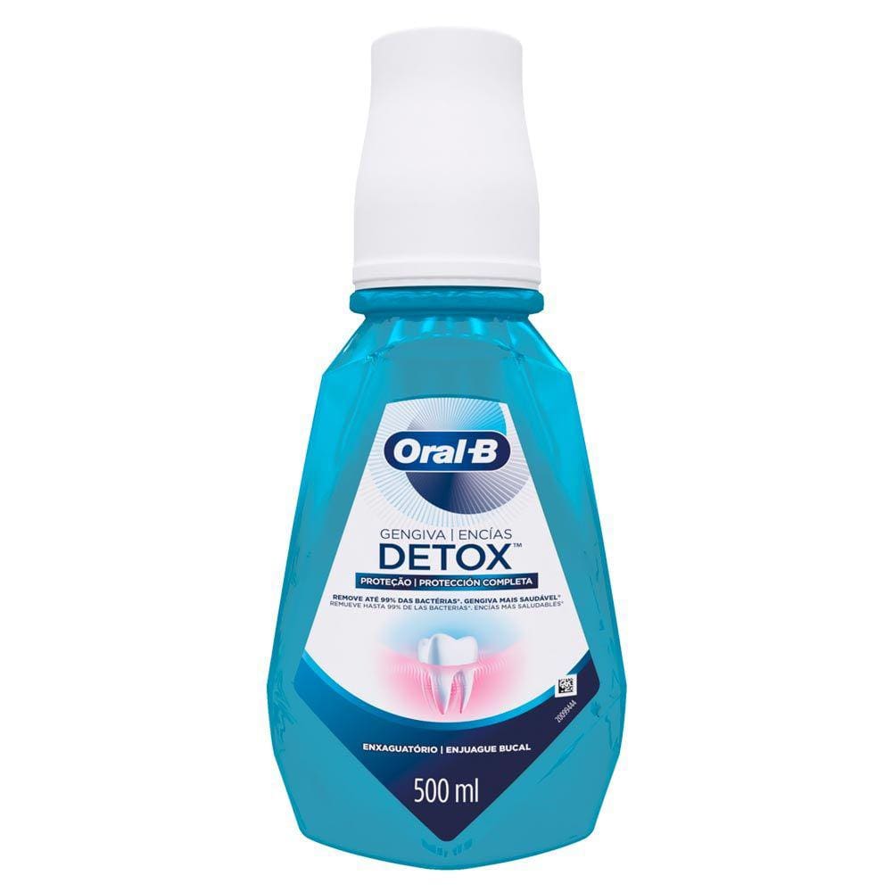 Solução Oral B Gengiva Detox 500ml