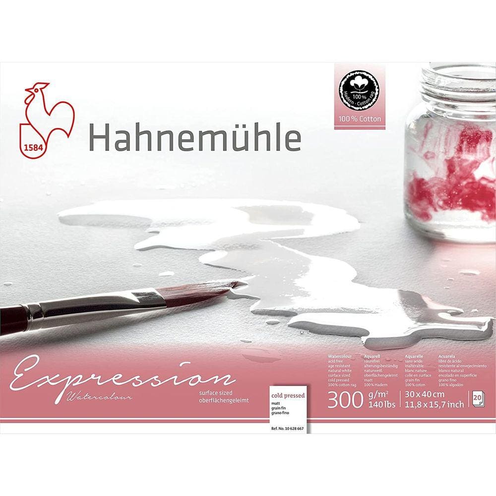 Bloco Aquarela Expression 300g Hahnemuhle