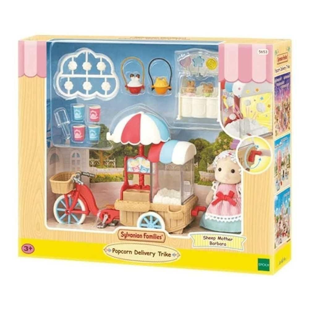 Triciclo Delivery de Pipoca - Sylvanian Families