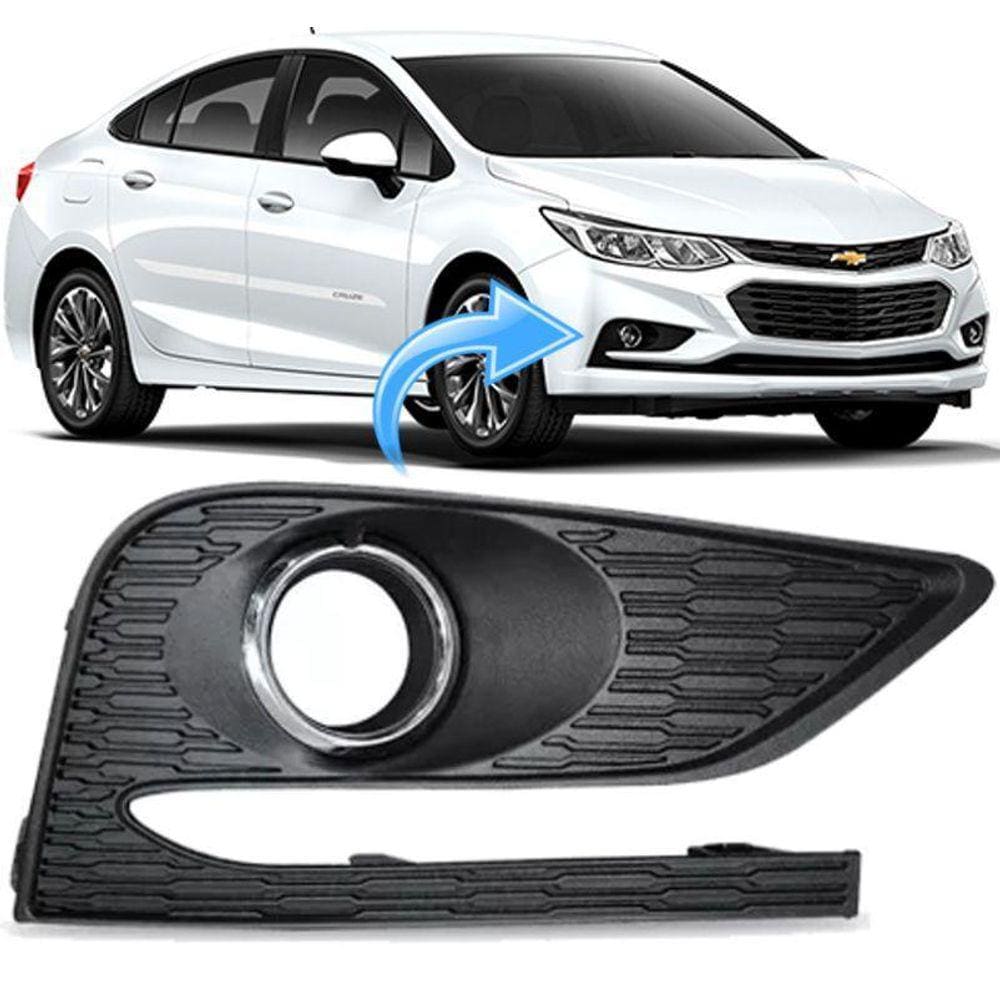 Moldura Farol Milha Cruze Sedan 1.4 Lt Ltz 2017 À 2019 - Dir