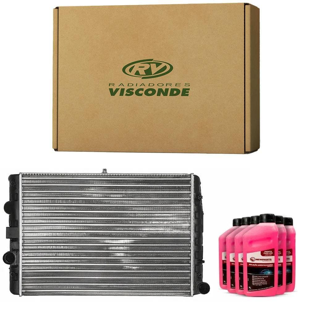 Kit Radiador Parati 1.0 97/04 S/ar Visconde Com Aditivo 6l