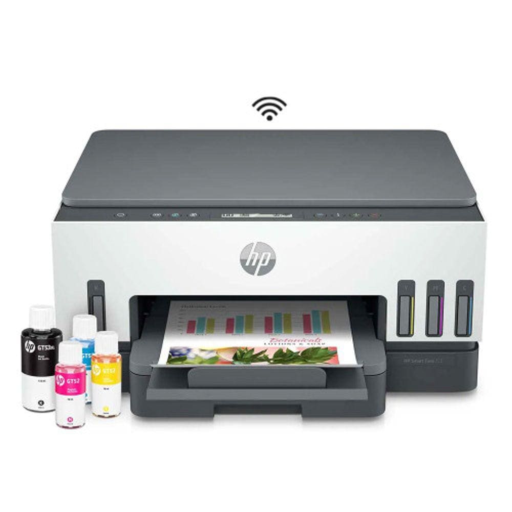 Impressora Multifuncional HP Smart Tank 724 Tanque de Tinta Colorida Scanner Duplex Wi-fi USB Bluetooth 2G9Q2A