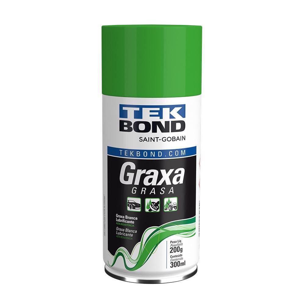 Tekspray Graxa Branca 200G / 300ML - Tekbond 21531000487