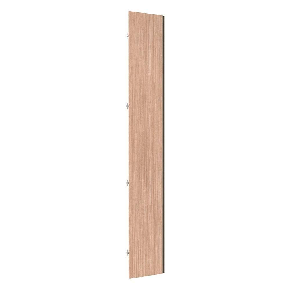 Porta Para Roupeiro Canto Diagonal 40cm Inox Cumaru