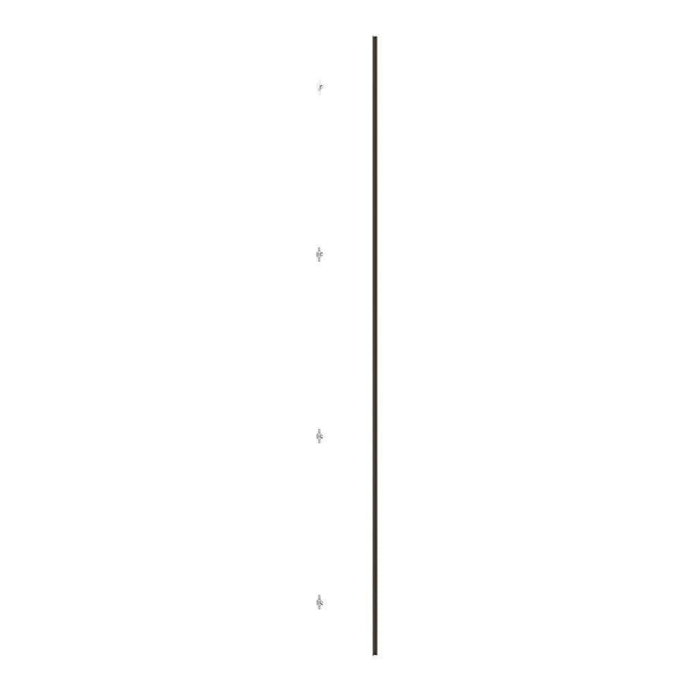 Porta Para Closet Individual 25cm Inox Branco Mat
