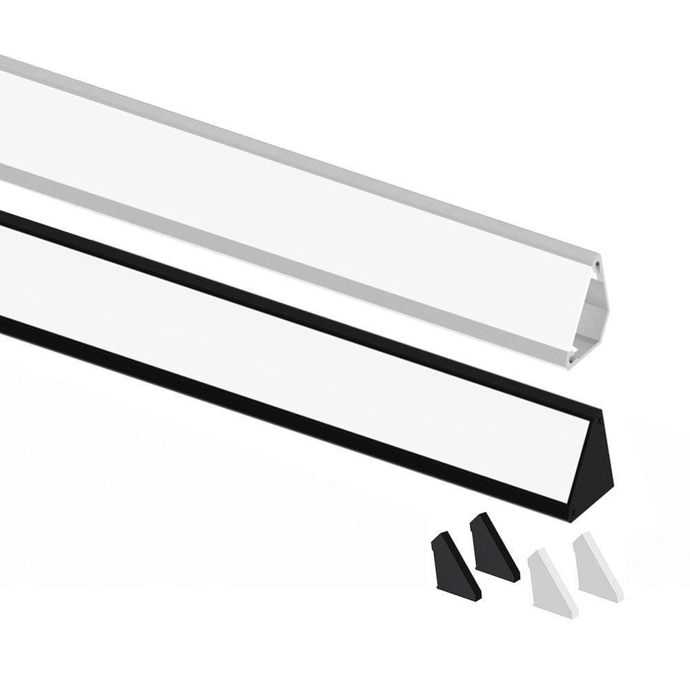 Perfil De Sobrepor Taschibra Fita De Led Spire L30 Branco Com 1 Metro