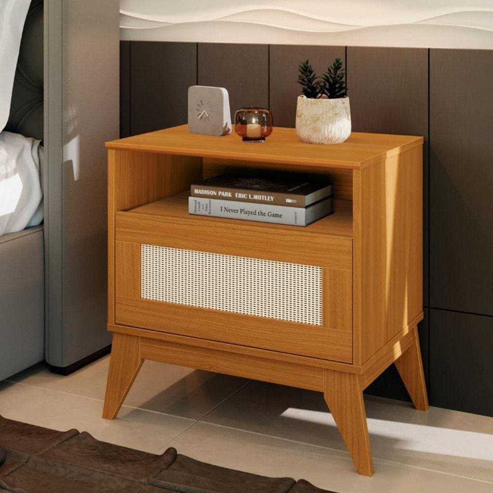 Mesa de Cabeceira 1 Gaveta City EDN Móveis