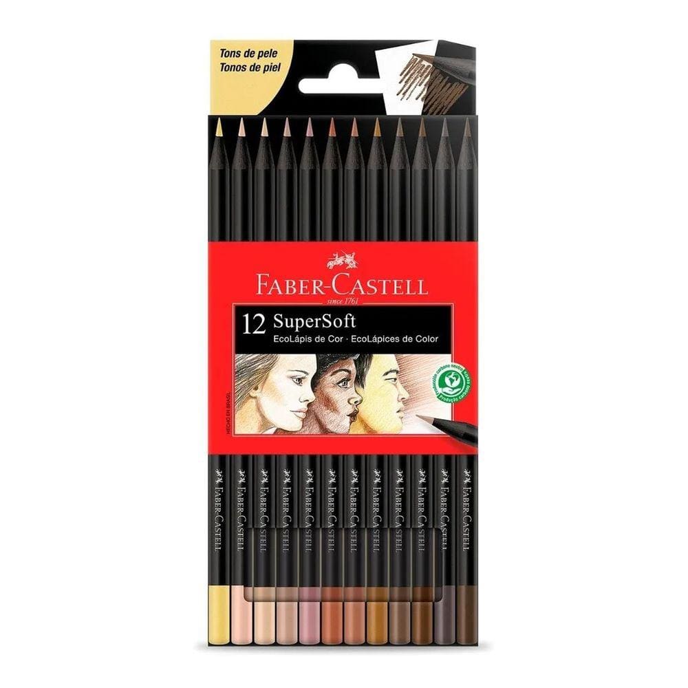 Lapis De Cor Supersoft Faber Castell