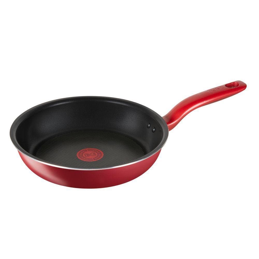 Frigideira Com Indução Tefal So Chef 24cm Vermelha