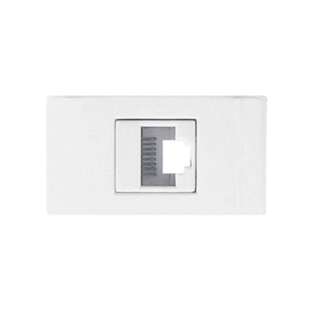 Modulo Tomada Rj45 Com Conector Branco 50044 - Pezzi