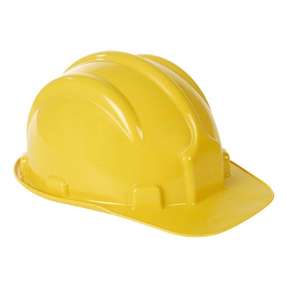 Capacete De Seguranca Amarelo - Plastcor