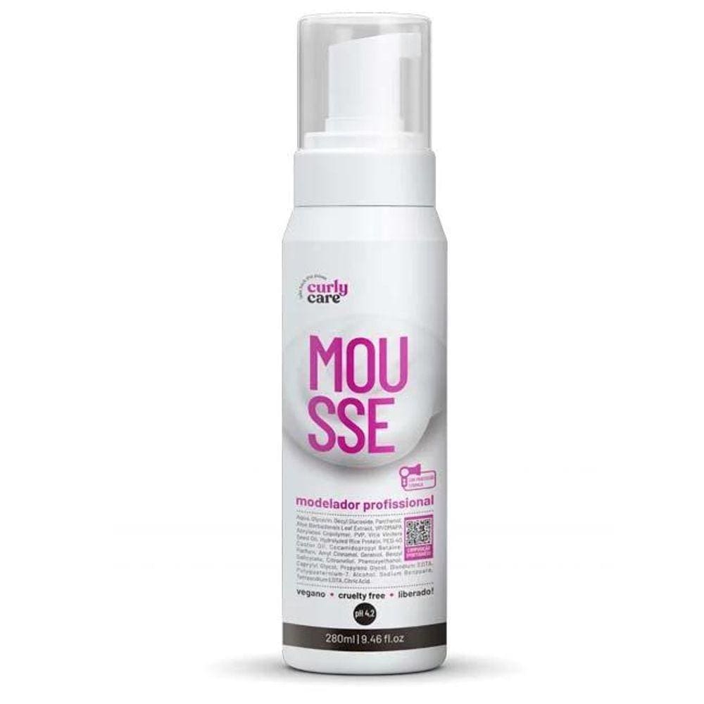 Curly Care Mousse Modelador Profissional 280Ml