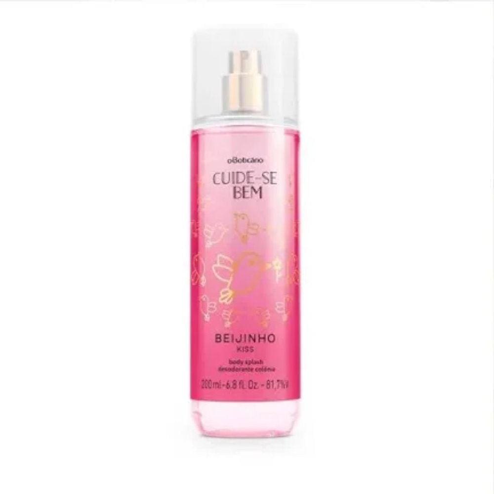 Body Splash Desodorante Colônia Cuide-Se Bem Beijinho 200ml