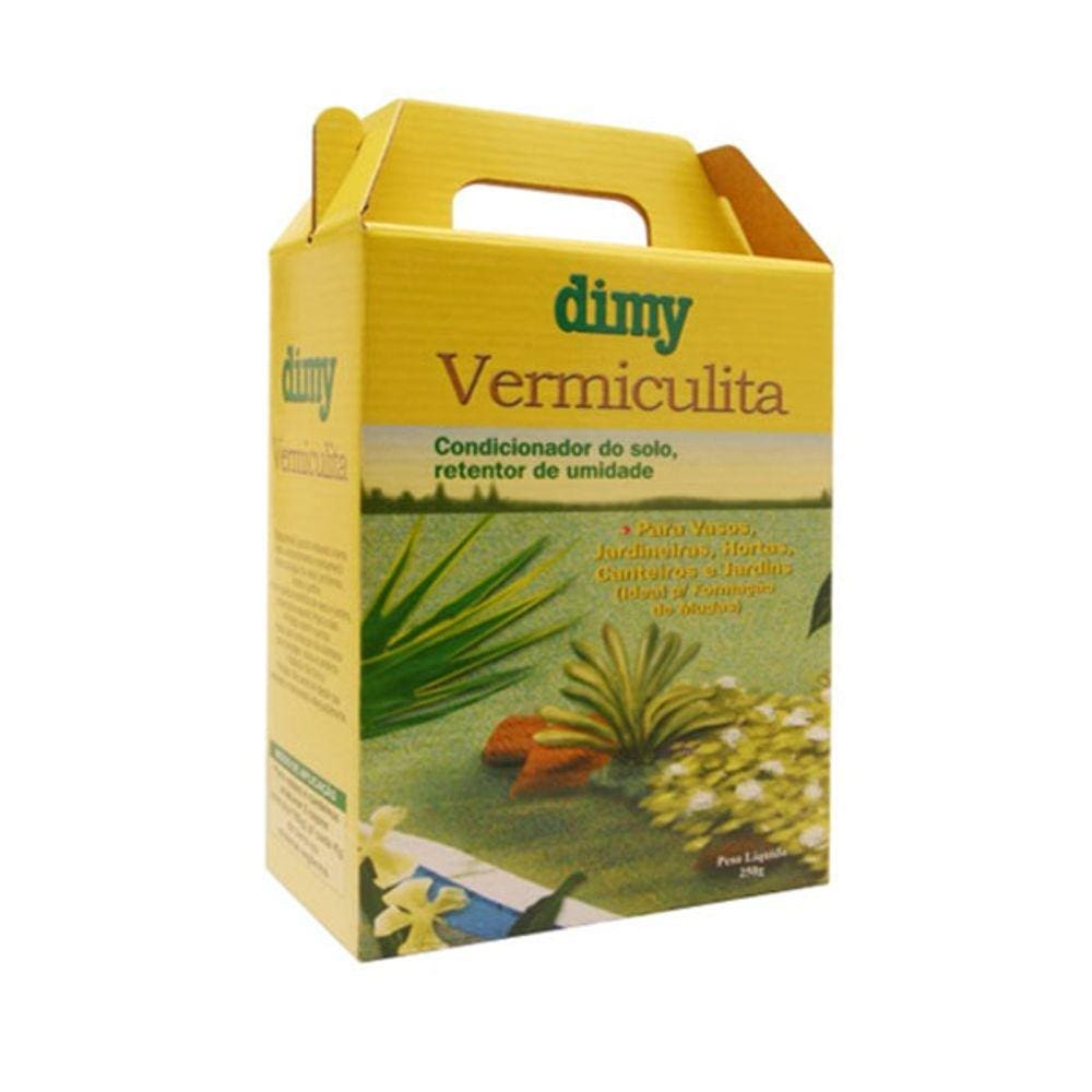 Vermiculita Retentor De Humidade Para Solo E Vasos 2Lt DIMY