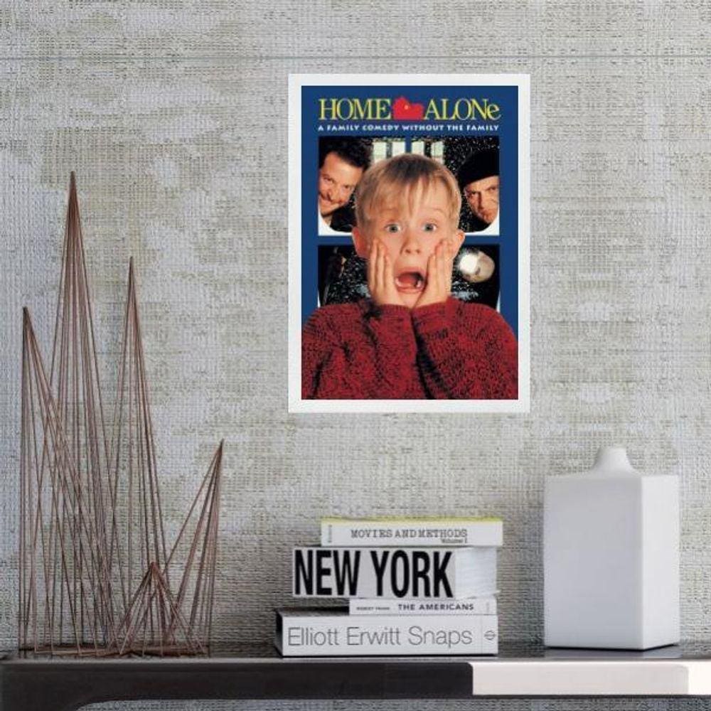 Quadro Filme Esqueceram De Mim 33X24Cm