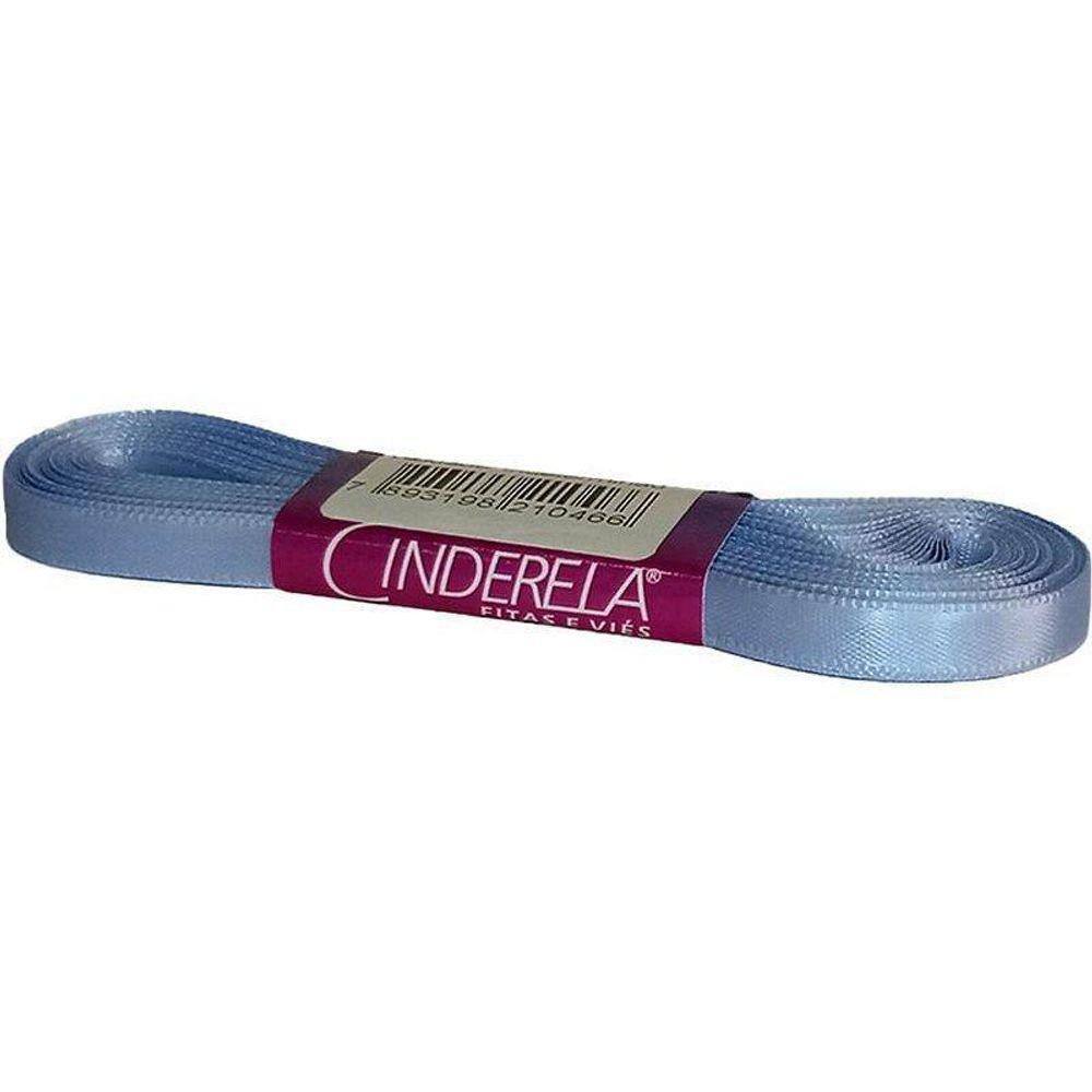 Fita De Cetim 07Mm 10M Azul Celeste