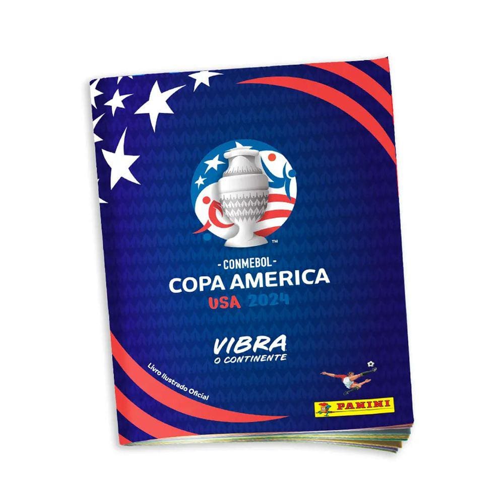 Álbum Conmebol Copa América Usa 2024 (capa Mole)