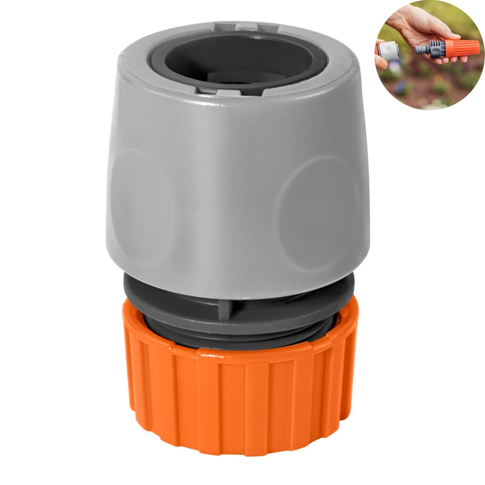 Engate Rápido Para Bico Torneira Jardim 1/2 E 3/4 Tramontina