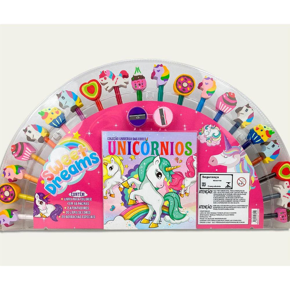 Coleção Universo das Cores - Unicórnios