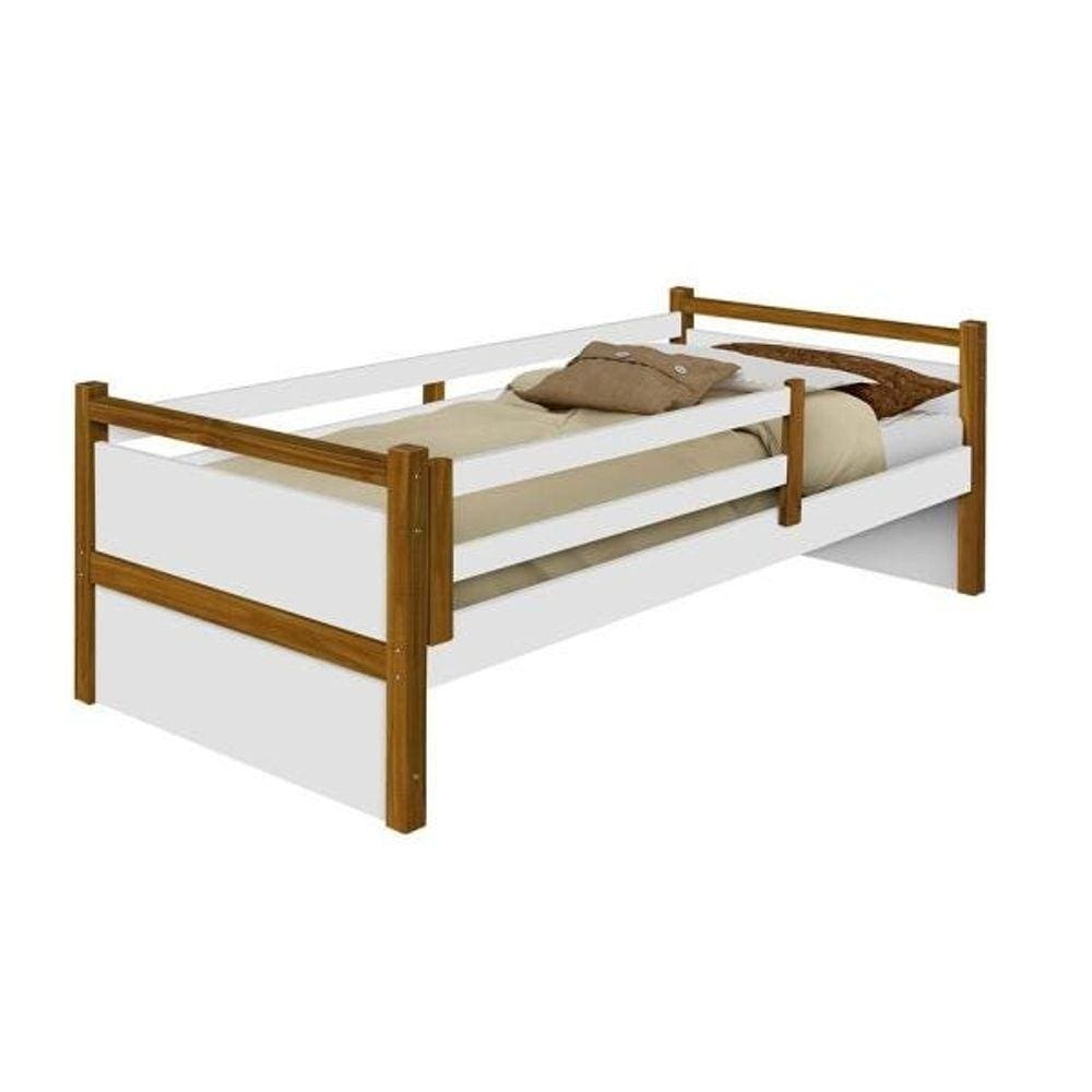 Cama Bianca Branca com Colchão