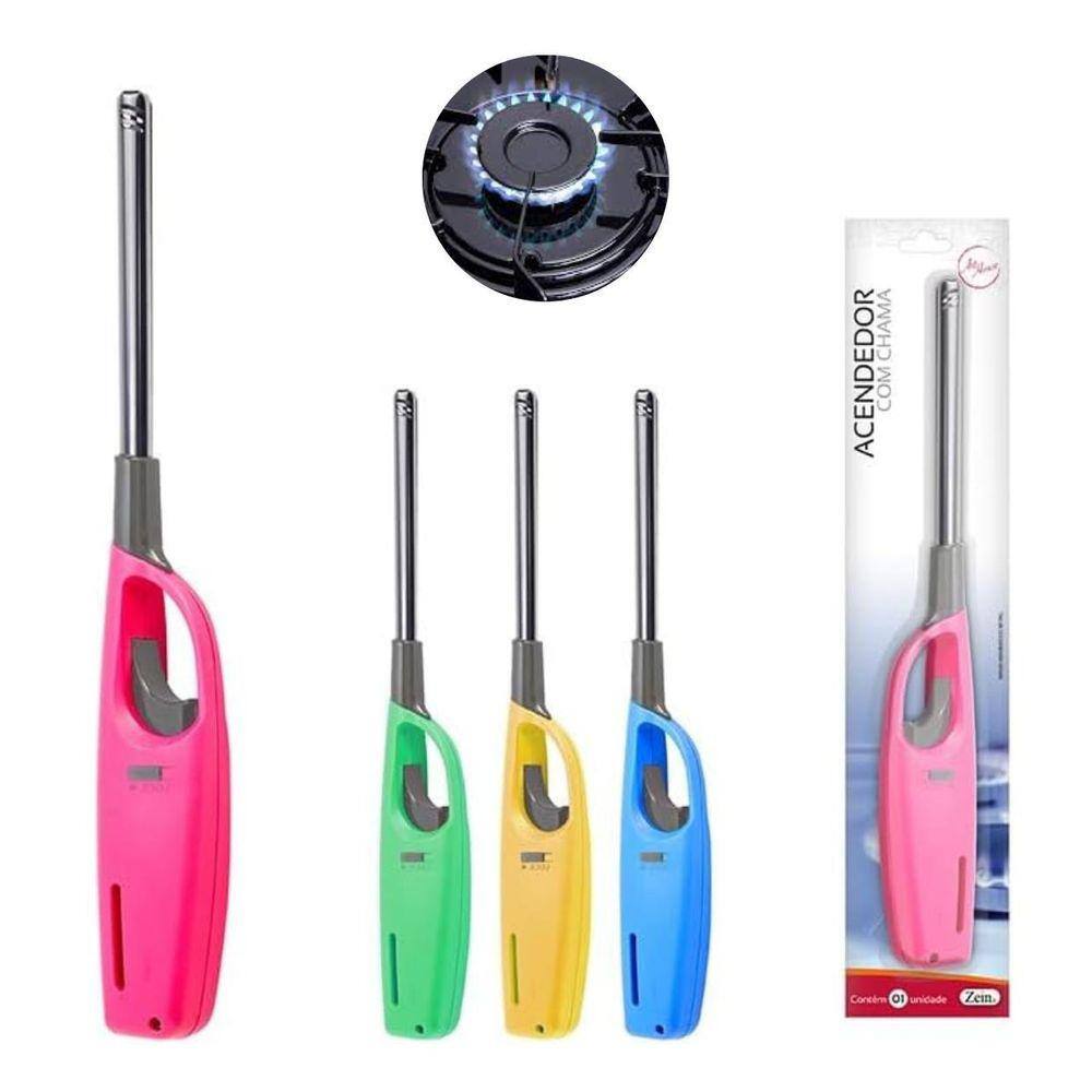 Isqueiro Acendedor Fogão Lareira Multiuso Resistente