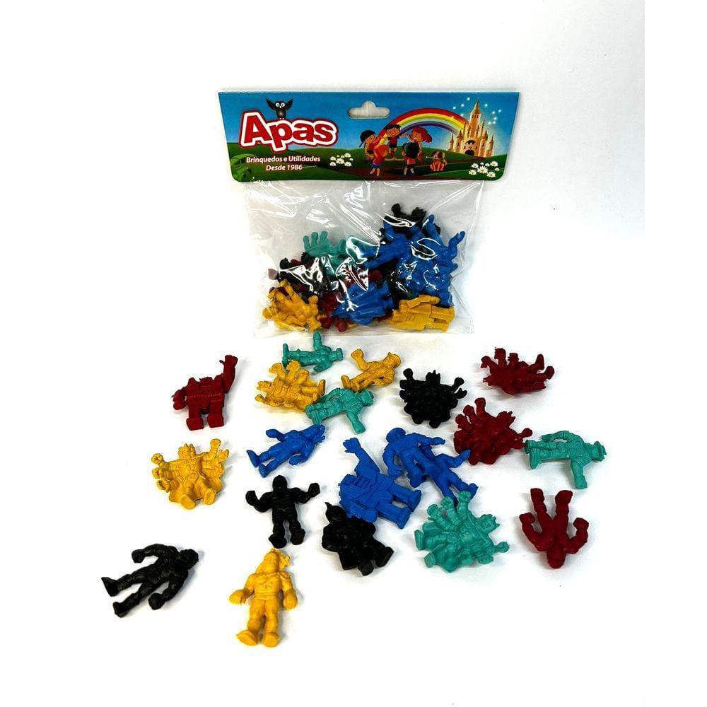 Apas Pacote Monstrinhos 20 Peças Novo