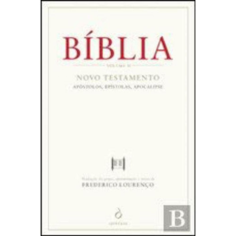 Biblia - Novo Testamento - Apostolos, Epistolas, Apocalipse - Vol. 2
