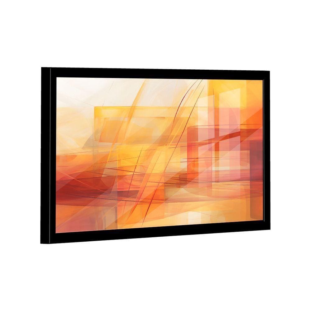 Quadro Abstract Orange Colors -- Br Artes