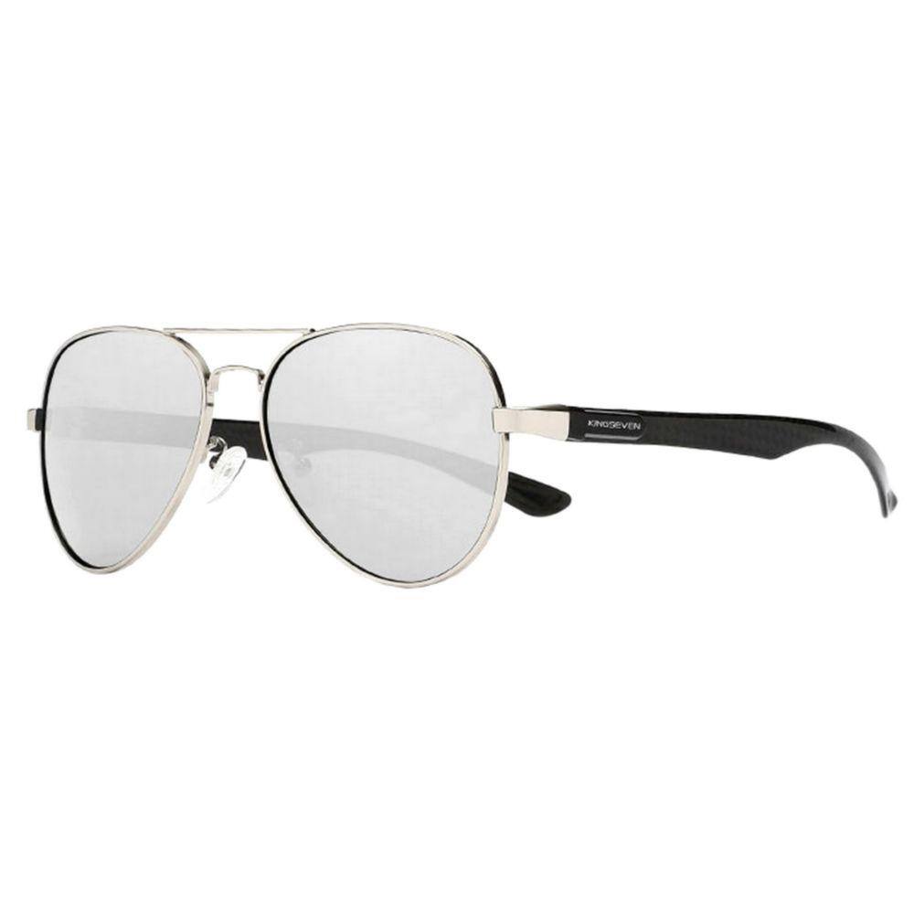 Óculos de Sol para Homem Clássico Uv400 Proteção Polarização Estilo Piloto