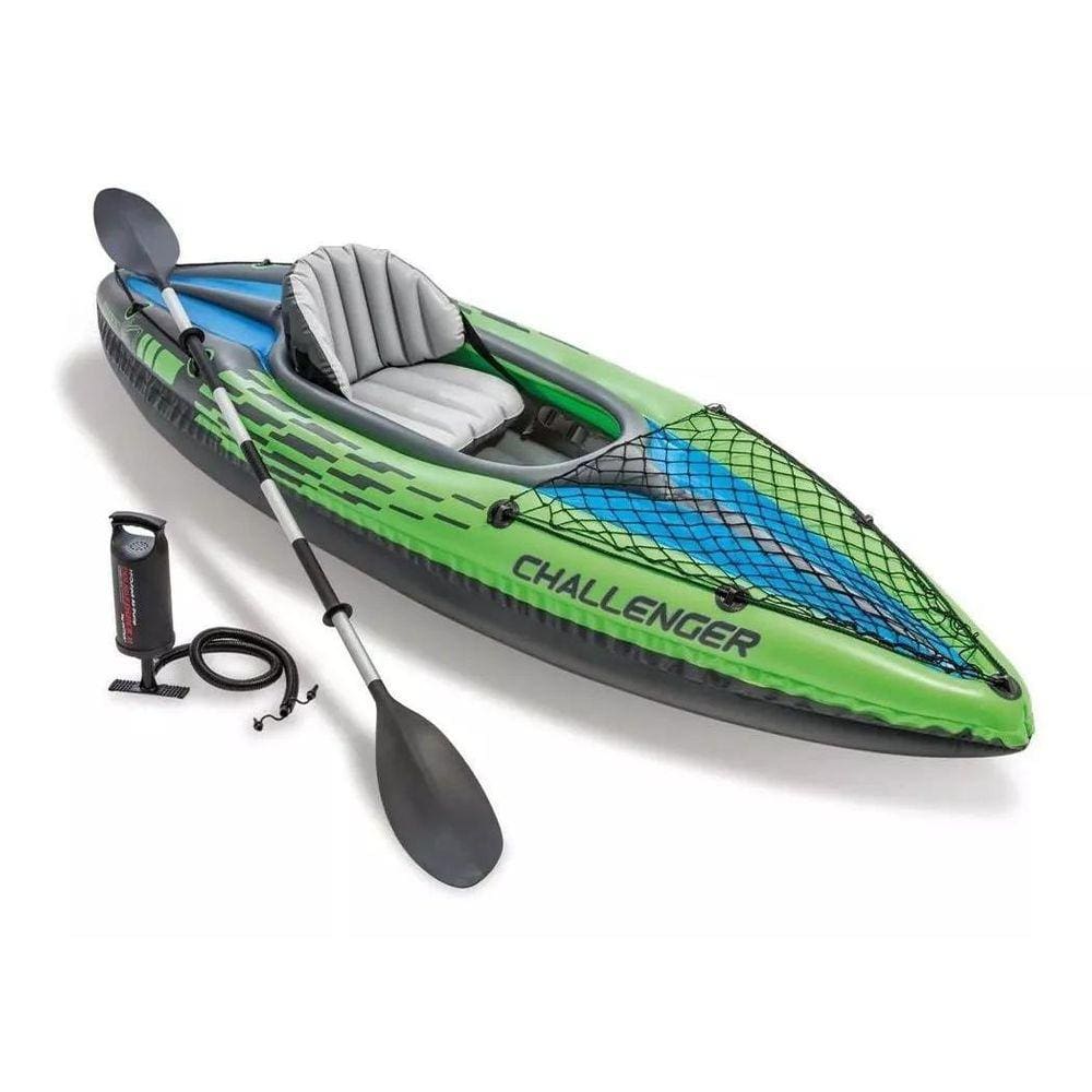 Caiaque K1 Challenger Com Remo Alumínio- Intex