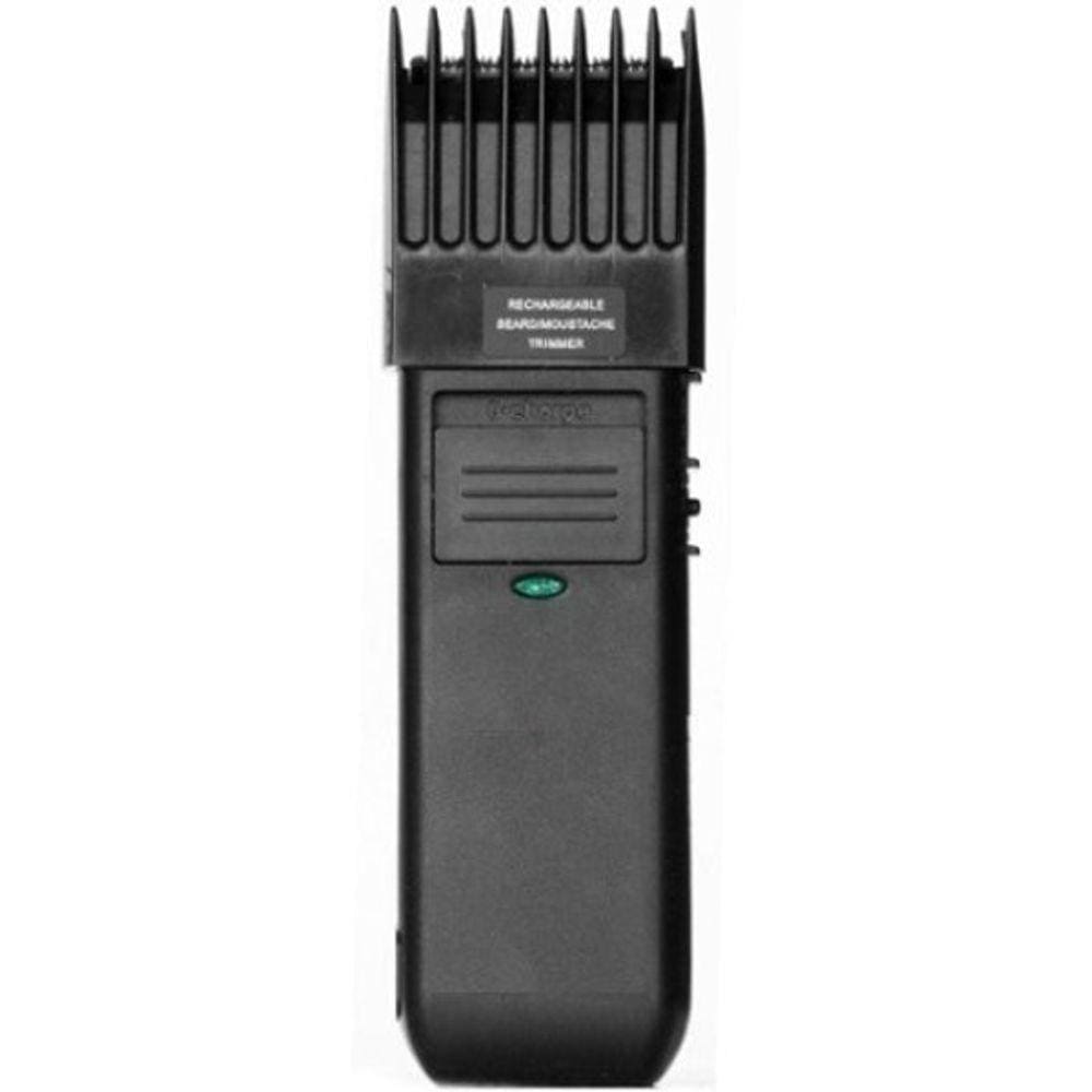 Máquina De Aparar E Cortar Cabelo Barbeador Preta