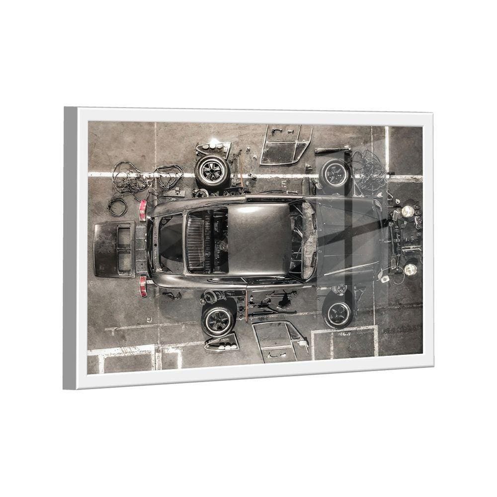 Quadro Porsche Reconstrução Br Artes
