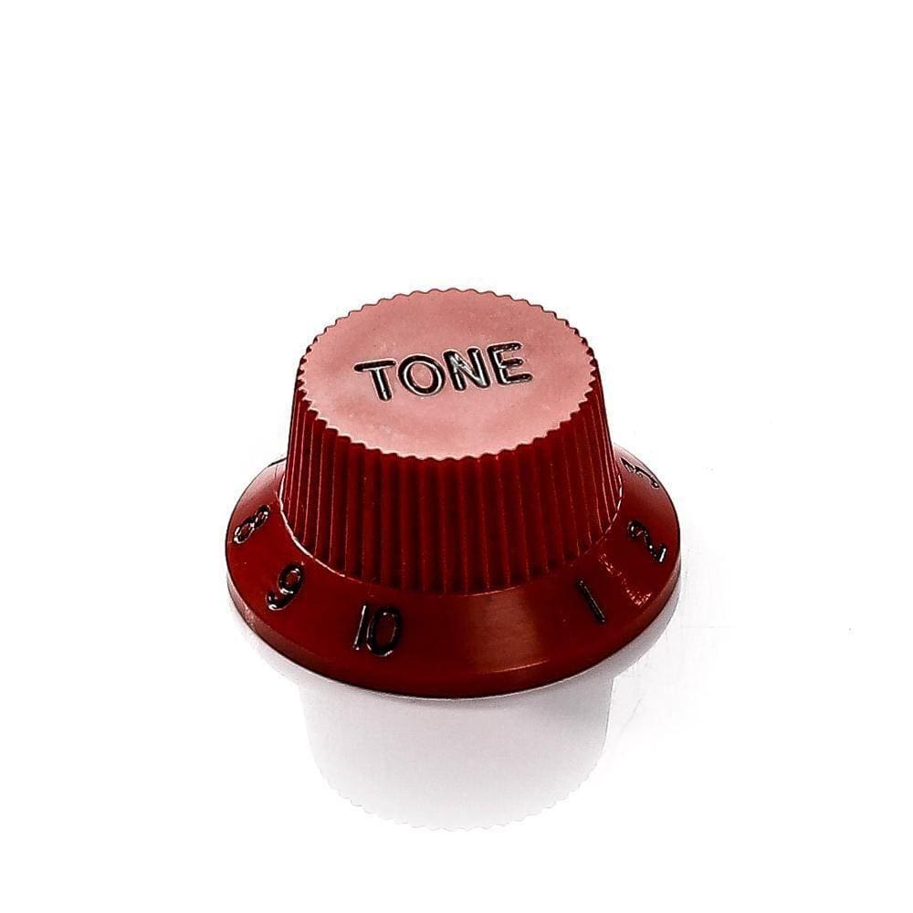 Knob Plástico Instrumentos Tone (6 Peças) Spirit Psv-t-red [f035]