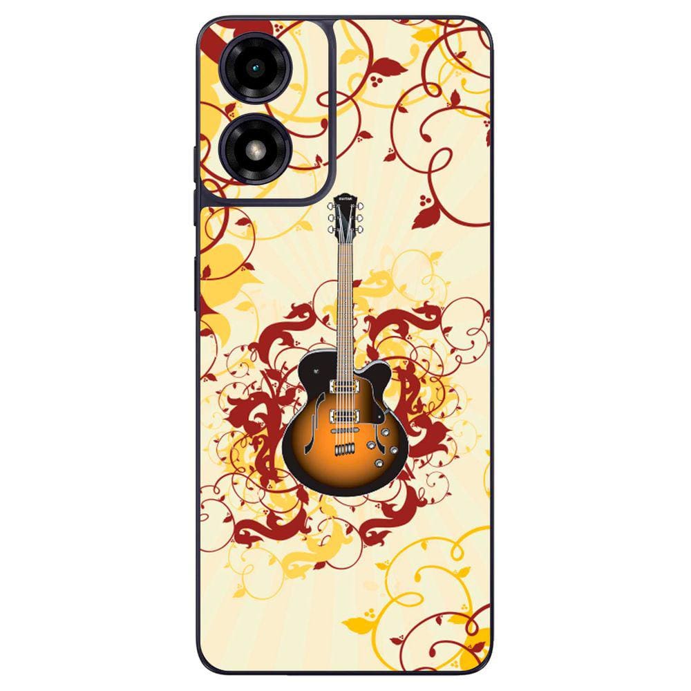 Capa Adesivo Skin373 Verso Para Motorola Moto G24