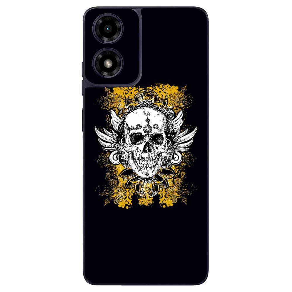 Capa Adesivo Skin374 Verso Para Motorola Moto G24