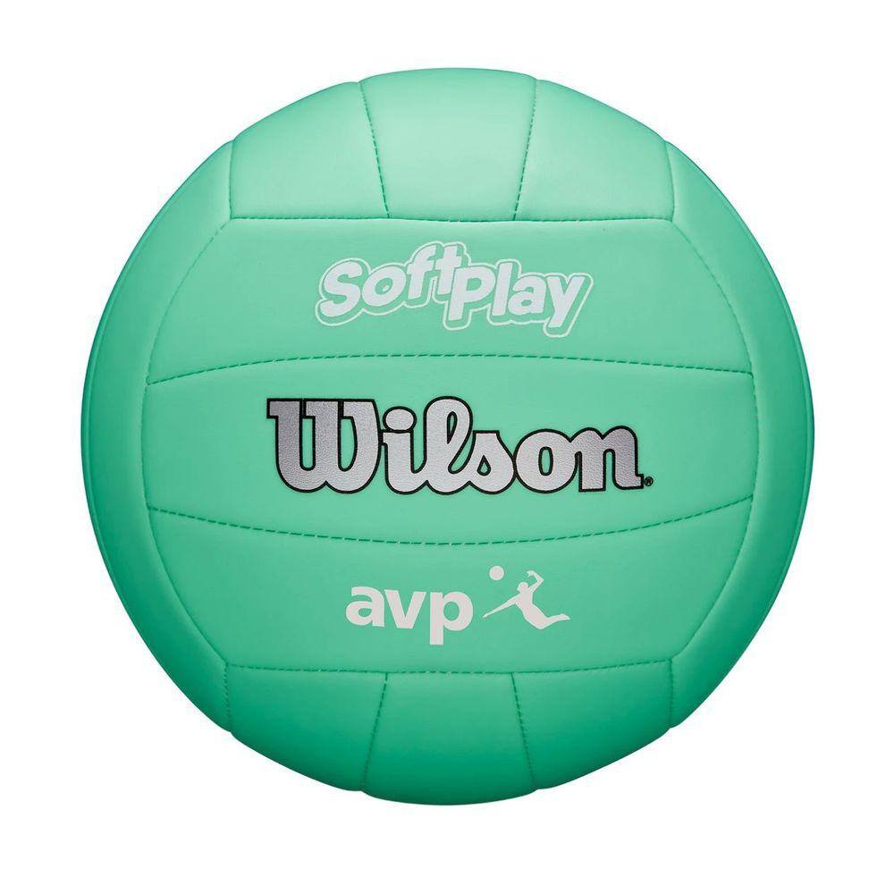 Bola Volei Avp Soft Play Wv4005902xbo - Verde Claro/Prata U