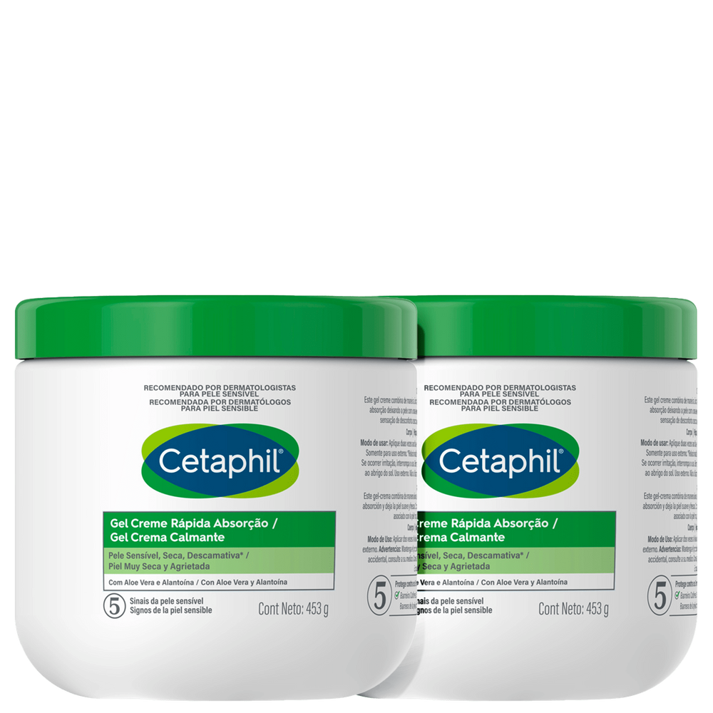 Kit Cetaphil Gel Creme Hidratante Corporal Rápida Absorção (2 Unidades)