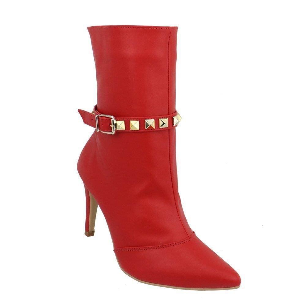 Bota Feminina Cano Médio Salto Fino Casual Pirâmide