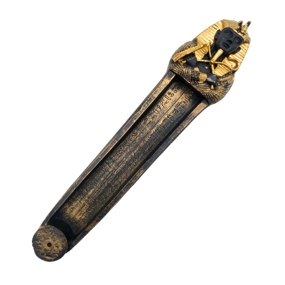Incensário Egípcio Canaleta Tutankamon - 3x25cm
