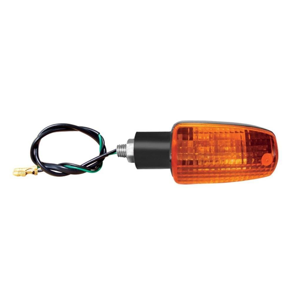 Mini Pisca Preto Moto Titan 125/150 KS L. Laranja Completo