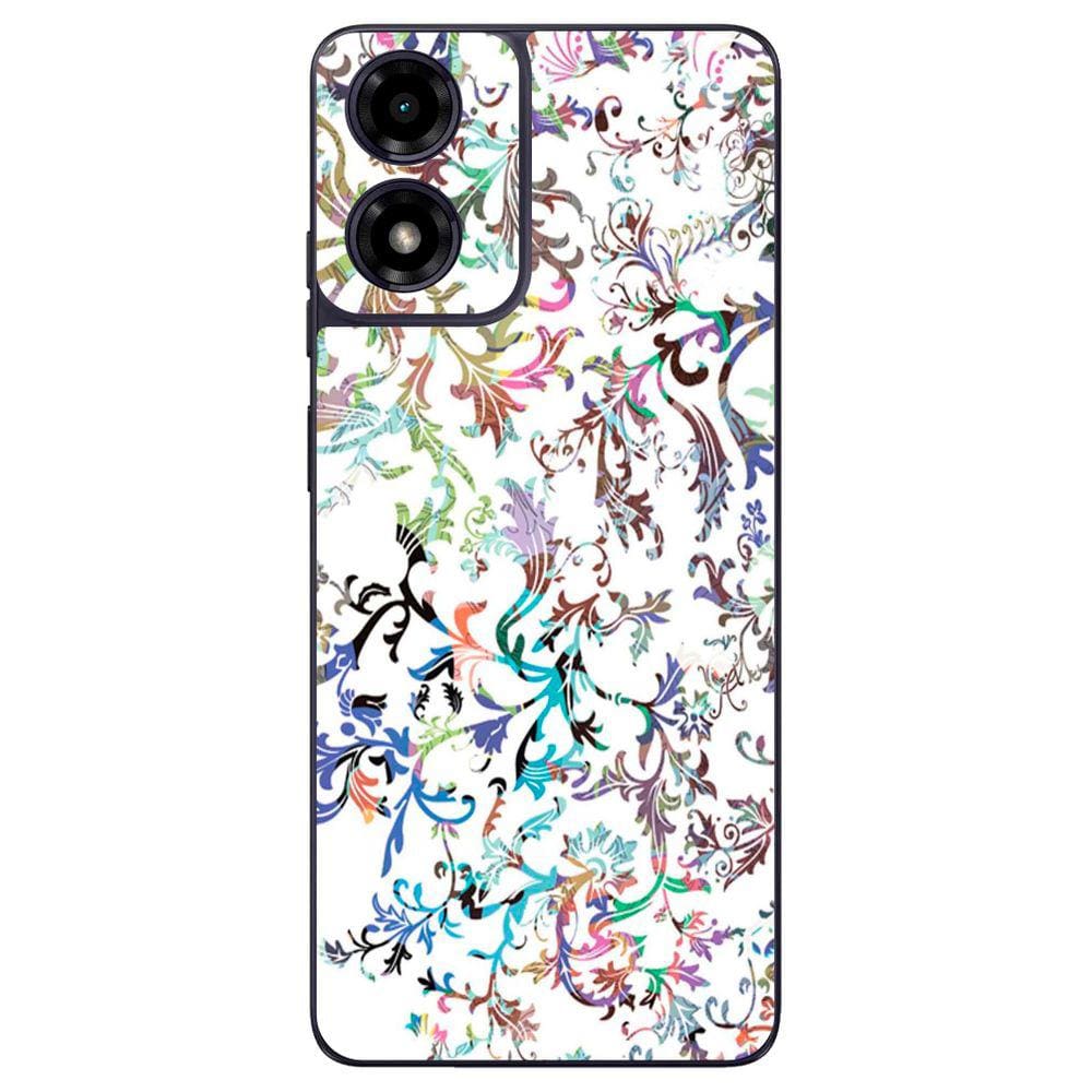 Capa Adesivo Skin106 Verso Para Motorola Moto G04