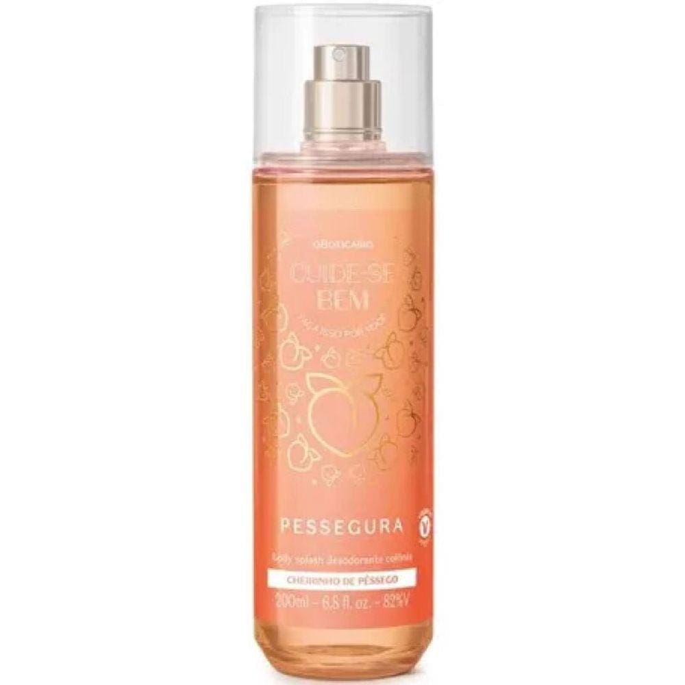 Body Splash Corporal Cuide-se Bem Pessegura 200ml