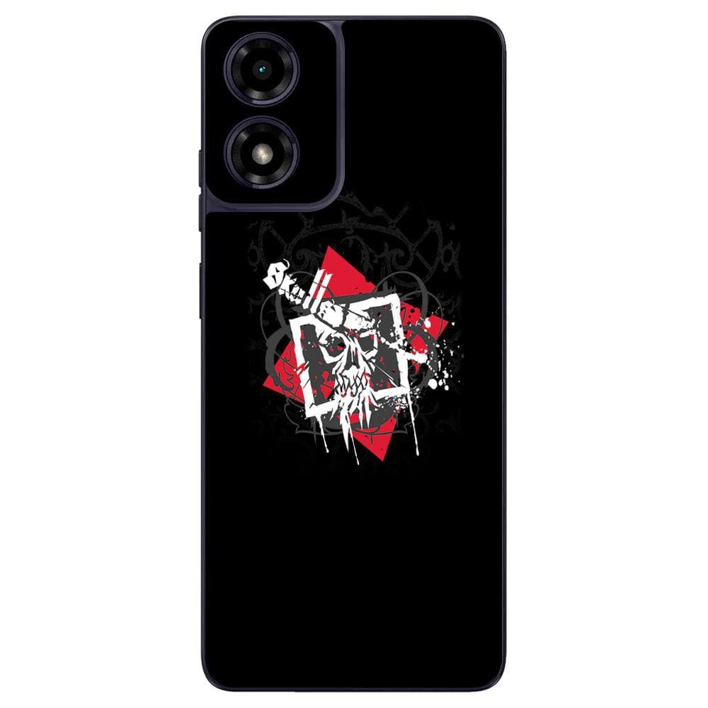 Capa Adesivo Skin015 Verso Para Motorola Moto G24