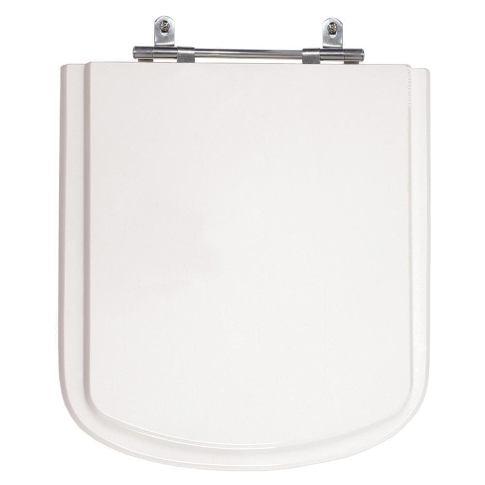 Assento Laqueado Axis Branco Tampa Vaso Deca Em Mdf Branco