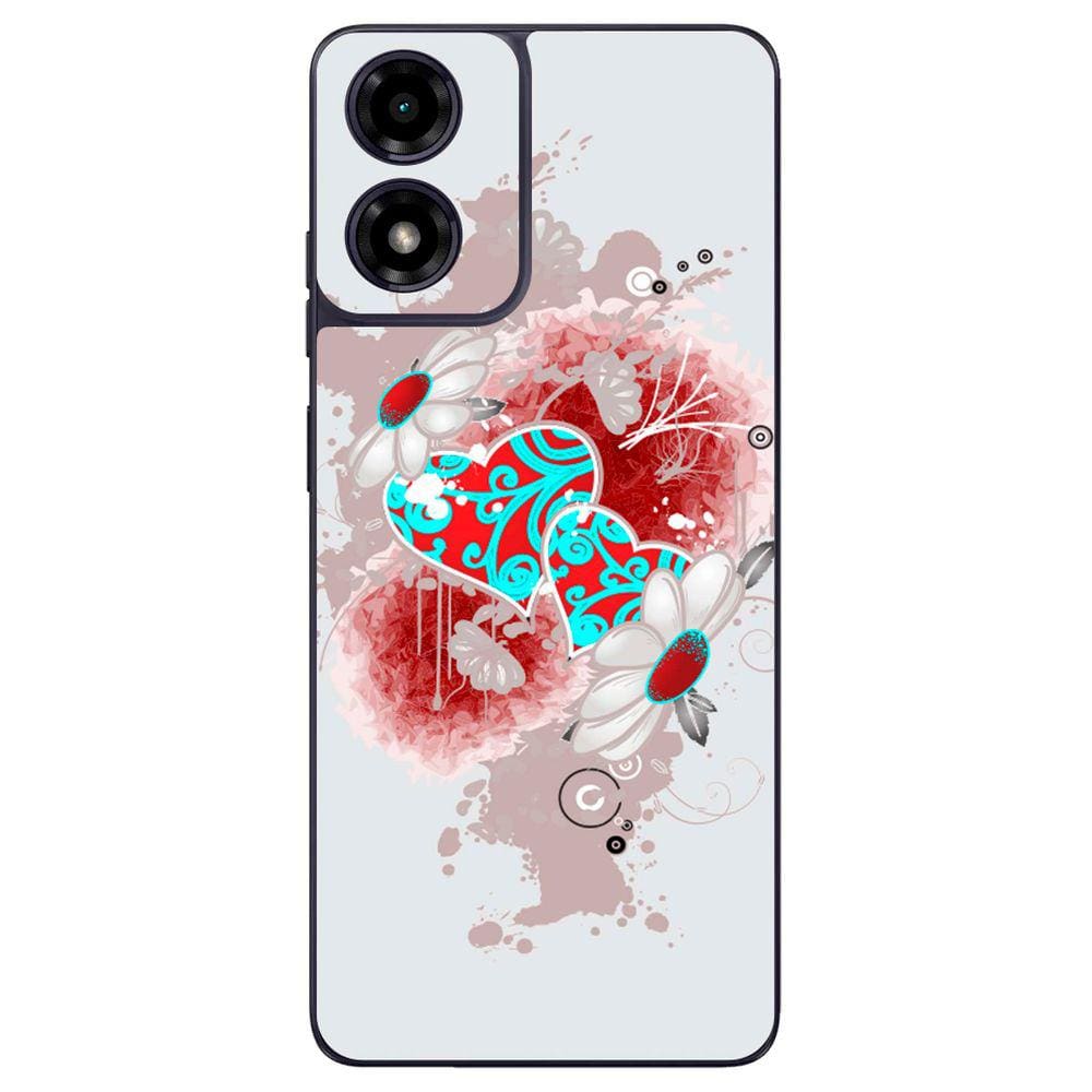 Capa Adesivo Skin363 Verso Para Motorola Moto G04